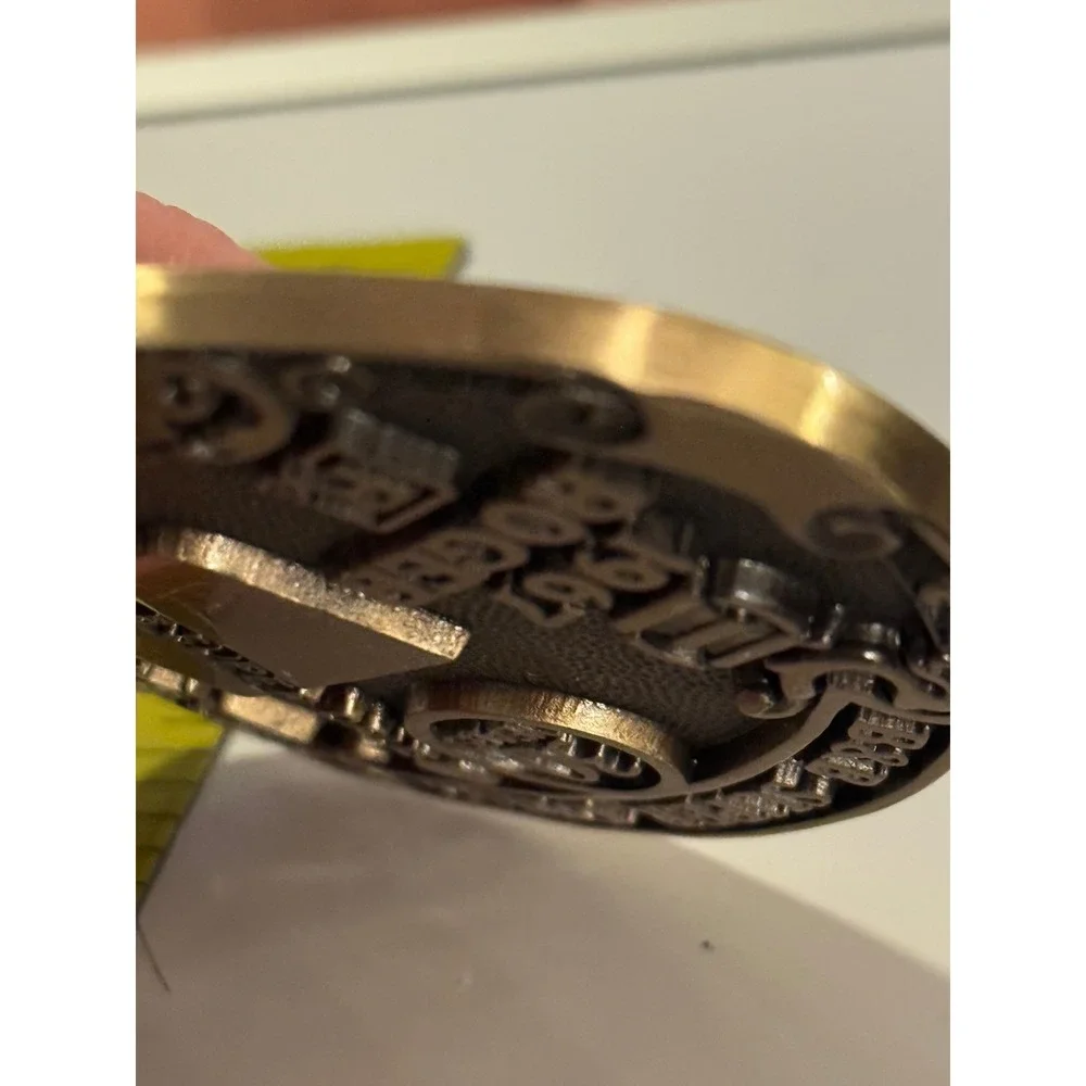 Vintage B&B Super Drug 30‎ Years Williston ND Belt Buckle 1967-1997 Pharmacy